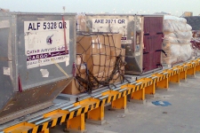 ULD staging conveyors